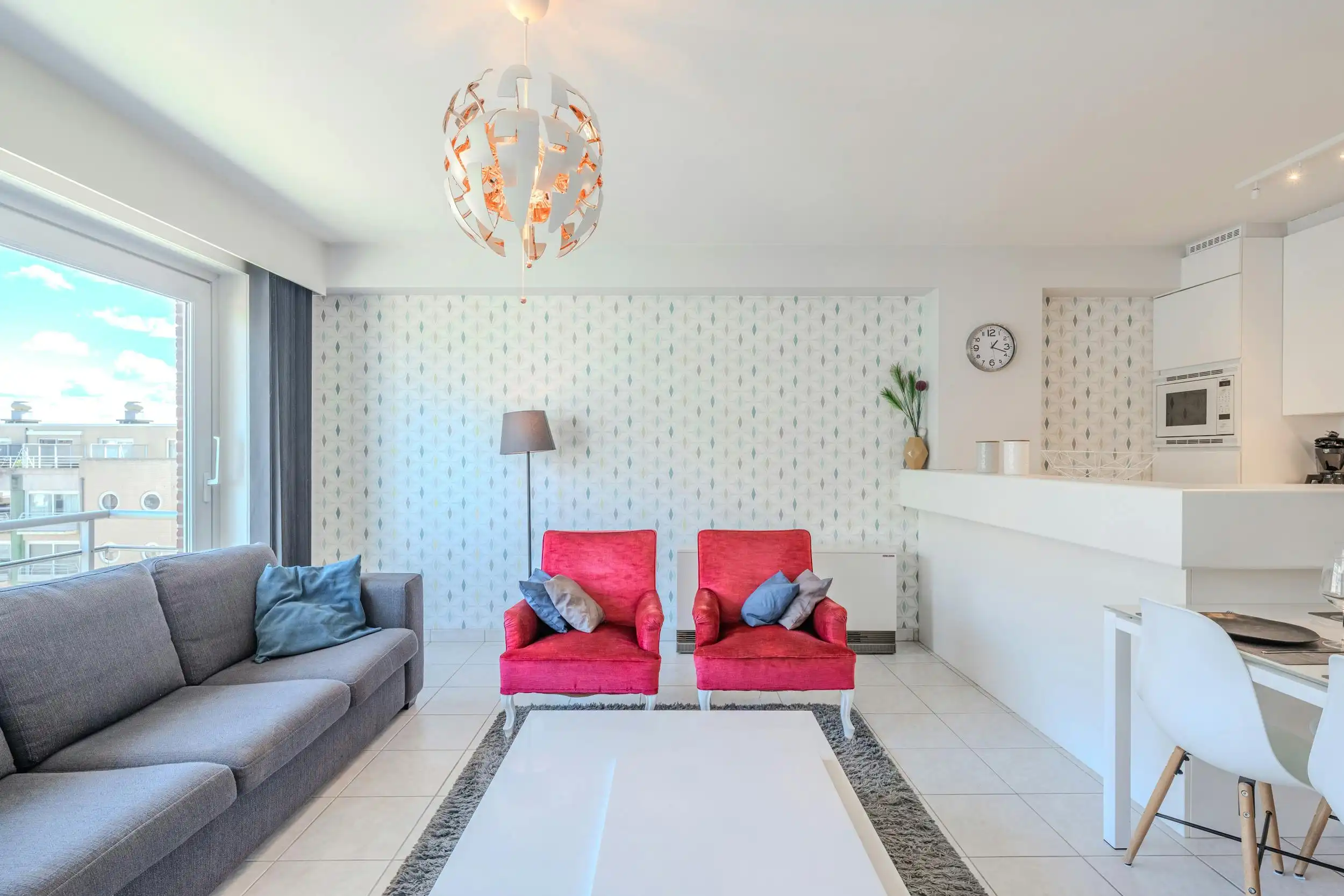Prachtig appartement met 2 slaapkamers en zijdelings zeezicht !  foto 13