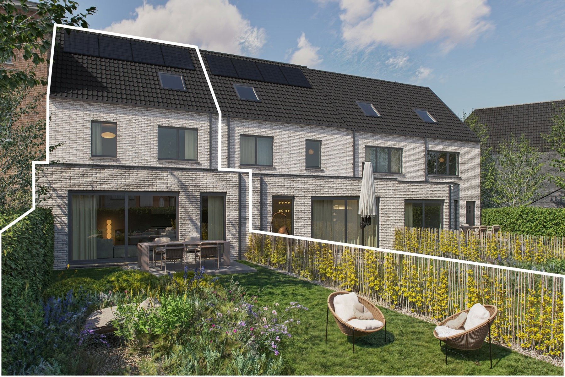 Nieuwbouwwoning met 5 slaapkamers en 1 badkamer. foto 2