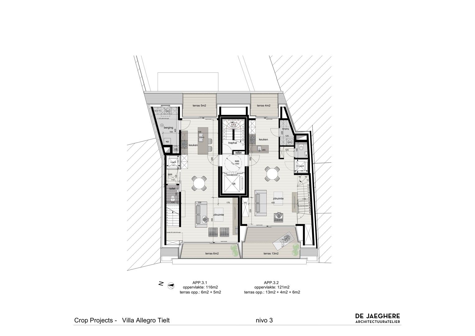Nieuwbouwappartement in residentie 'Villa Allegro' in het hartje van Tielt! foto 13