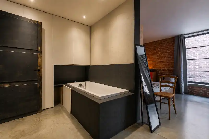 Centraal gelegen loft met 3 slaapkamers (meer mogelijk), garage voor 4 wagens, groot terras...(Energielabel A, elektriciteit goedgek...) foto 7