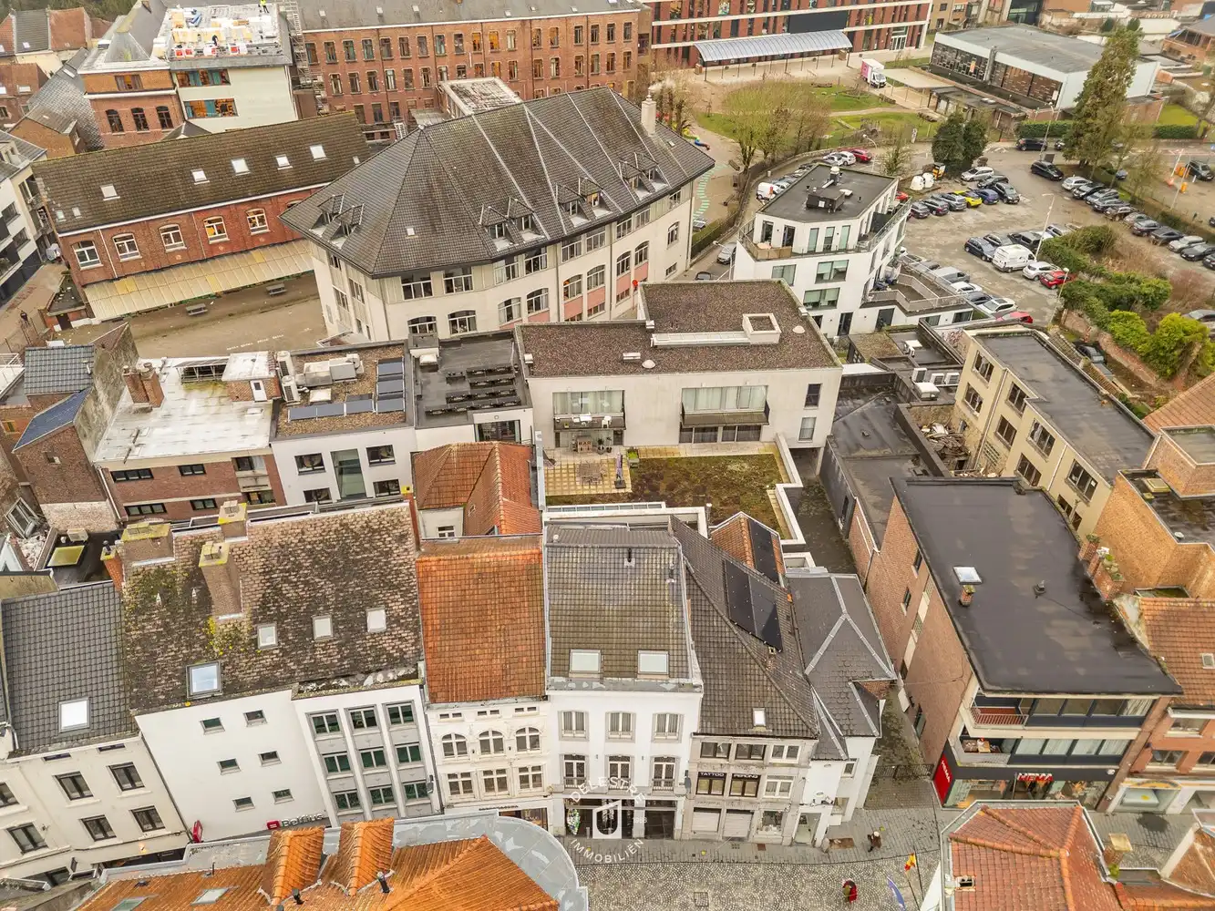 Interessante opbrengsteigendommen in hartje Halle – 2 APP. met handelsgebouw foto 23