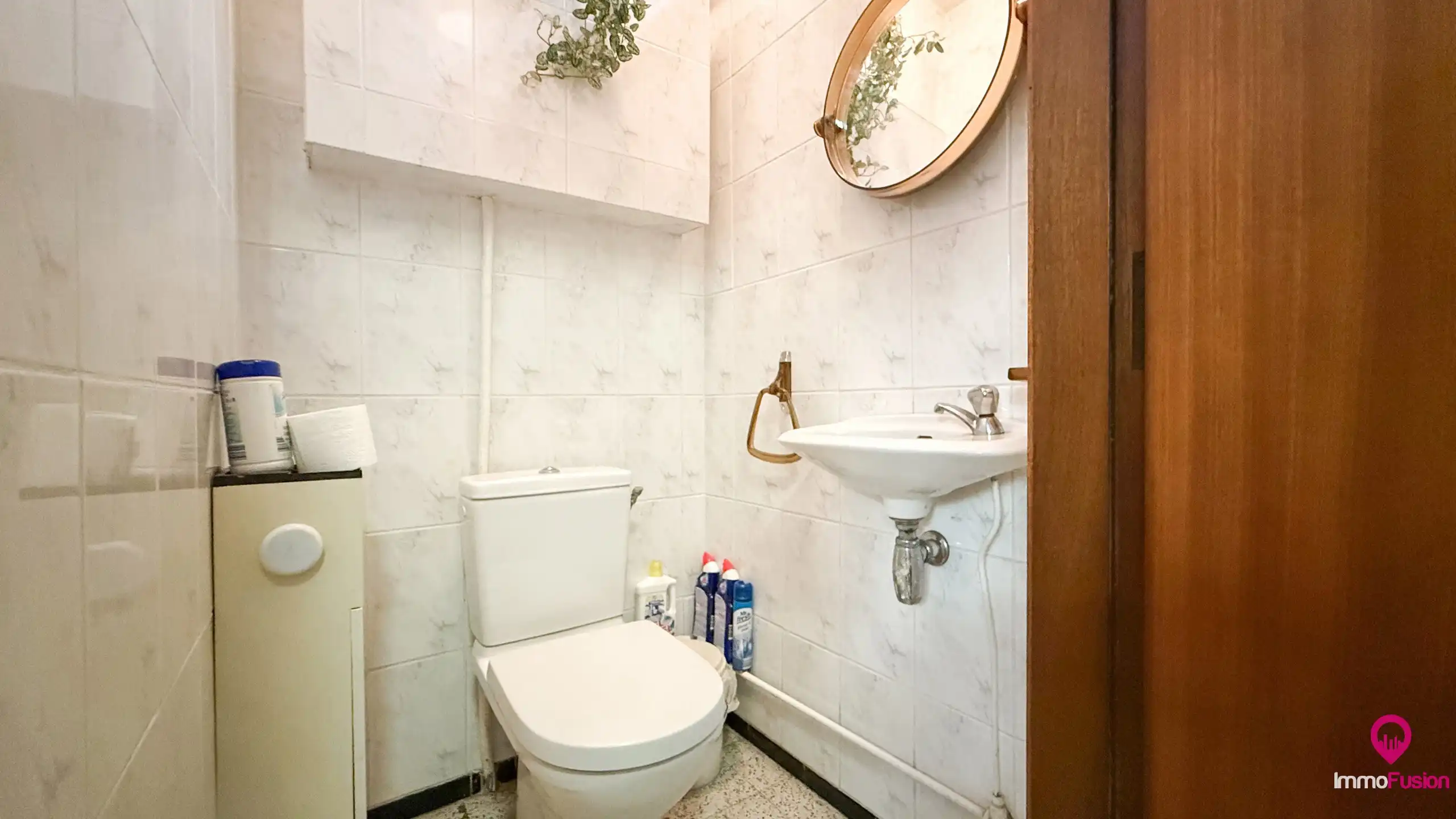 Bungalow met grote werkplaats en weide op 42 are in Alken foto 20