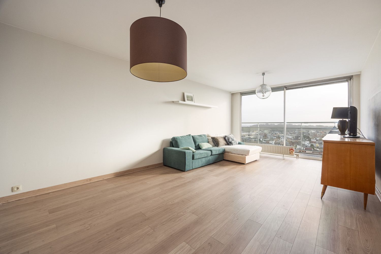 3-slk appartement te Berchem met panoramisch zicht over de Groenenhoek foto 2