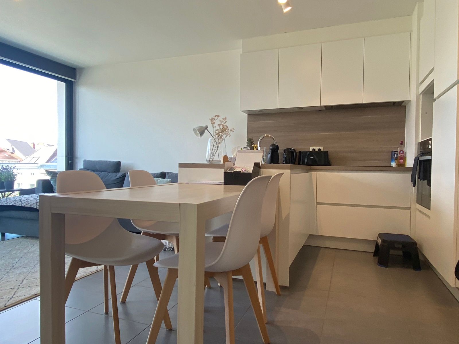 Te huur: energiezuinig appartement nabij centrum Aalst.  foto 2