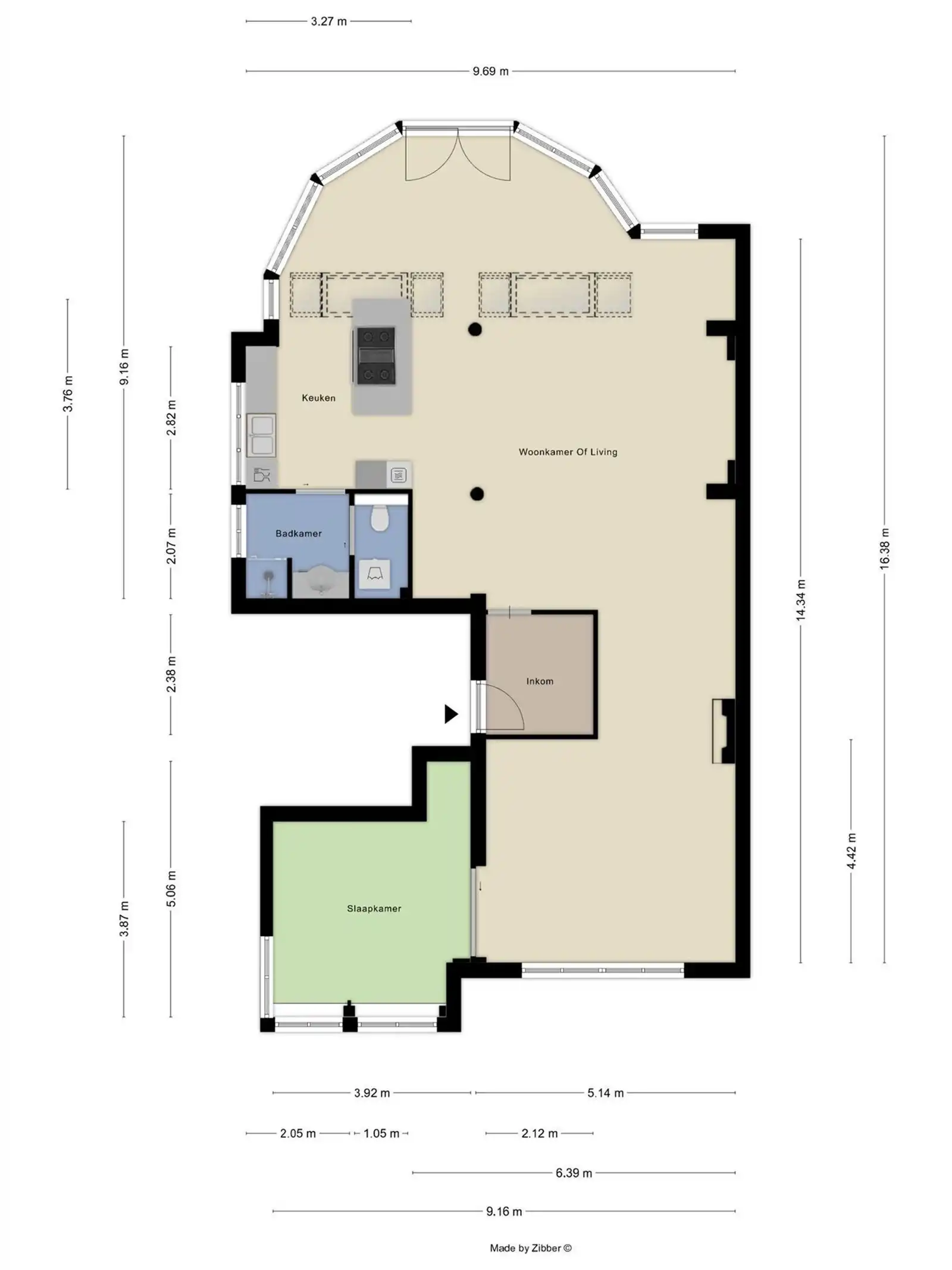 Gelijkvloers appartement (159m²) met prachtige tuin foto 2