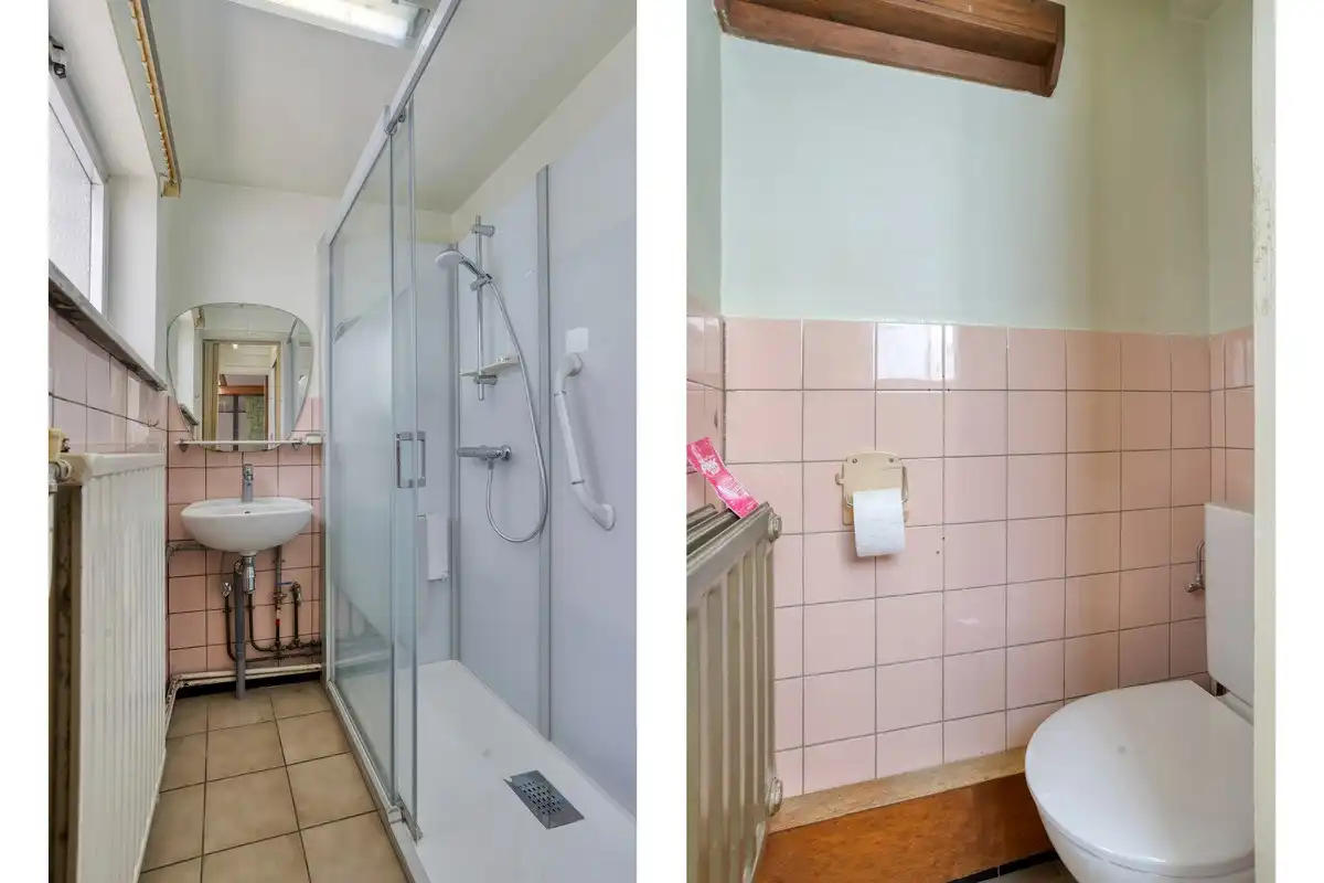 Gezellige woning met 3 slaapkamers, kelder, veranda en garage in Leuven! - EPC 598 kWh/m² - bewoonbare opp. 116 m² foto 9