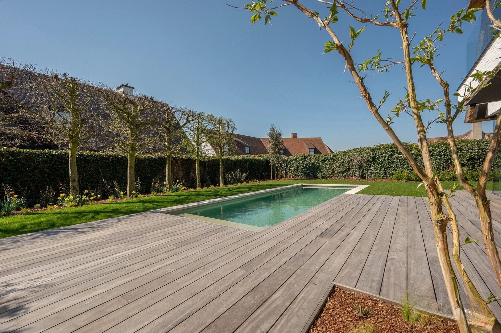 Uitzonderlijke luxueuze nieuwbouwvilla met zwembad in een residentiële buurt te Knokke foto 88