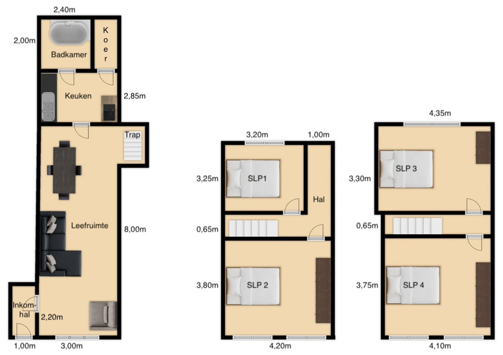 Instapklare stadswoning met 4 slaapkamers op topligging! foto 19