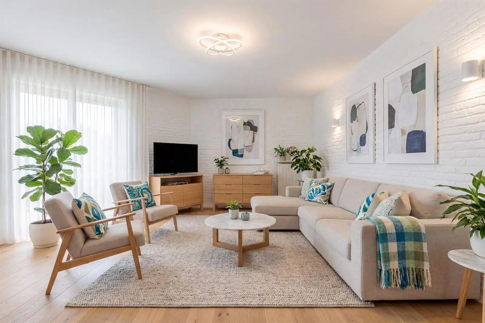 Groot 2-kamer appartement van 105 m² foto 8
