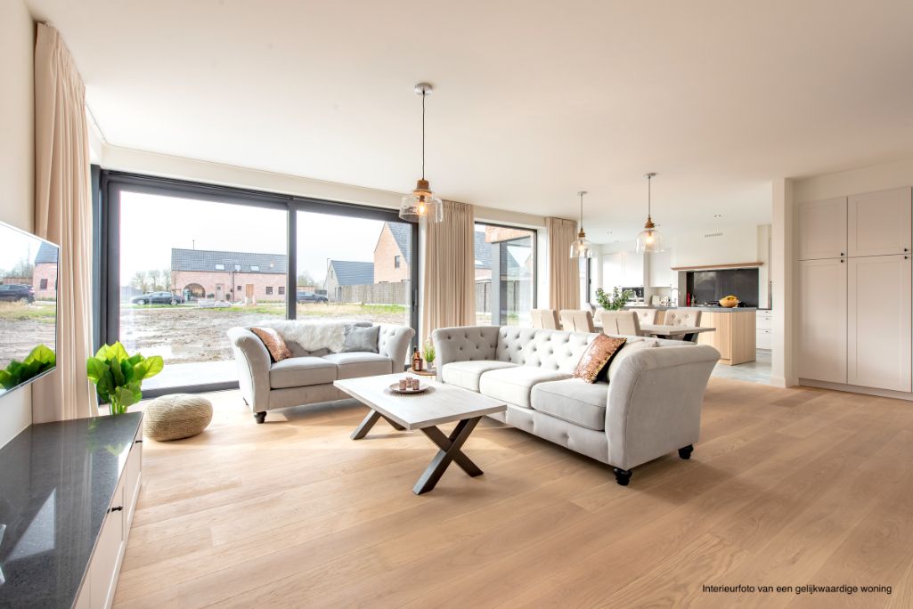 Landelijke nieuwbouw te bouwen woning Houthulst foto 10
