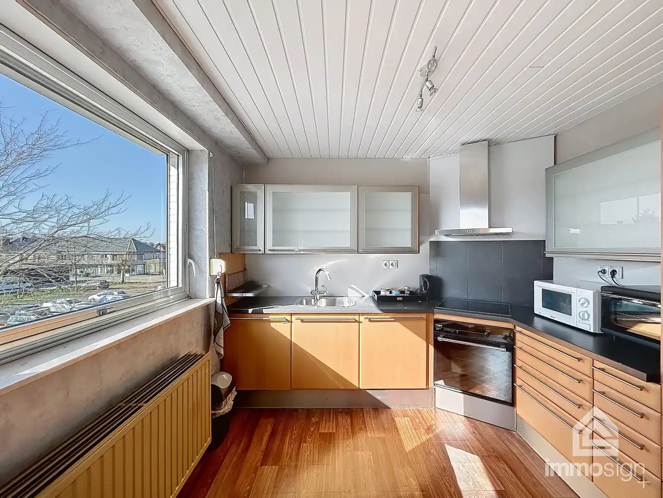 Instapklaar tweeslaapkamerappartement met garage op centrale ligging in Kaulille (Bocholt)! foto 9