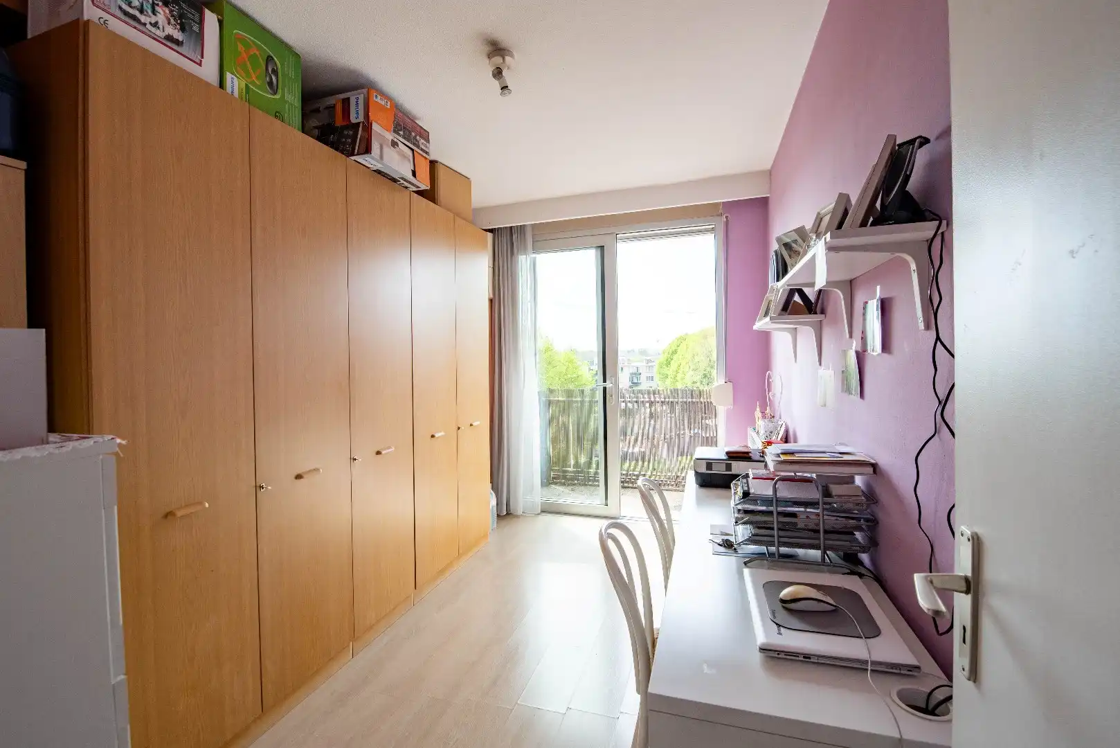 Ruim appartement met 2 slk, terras en garagebox foto 11