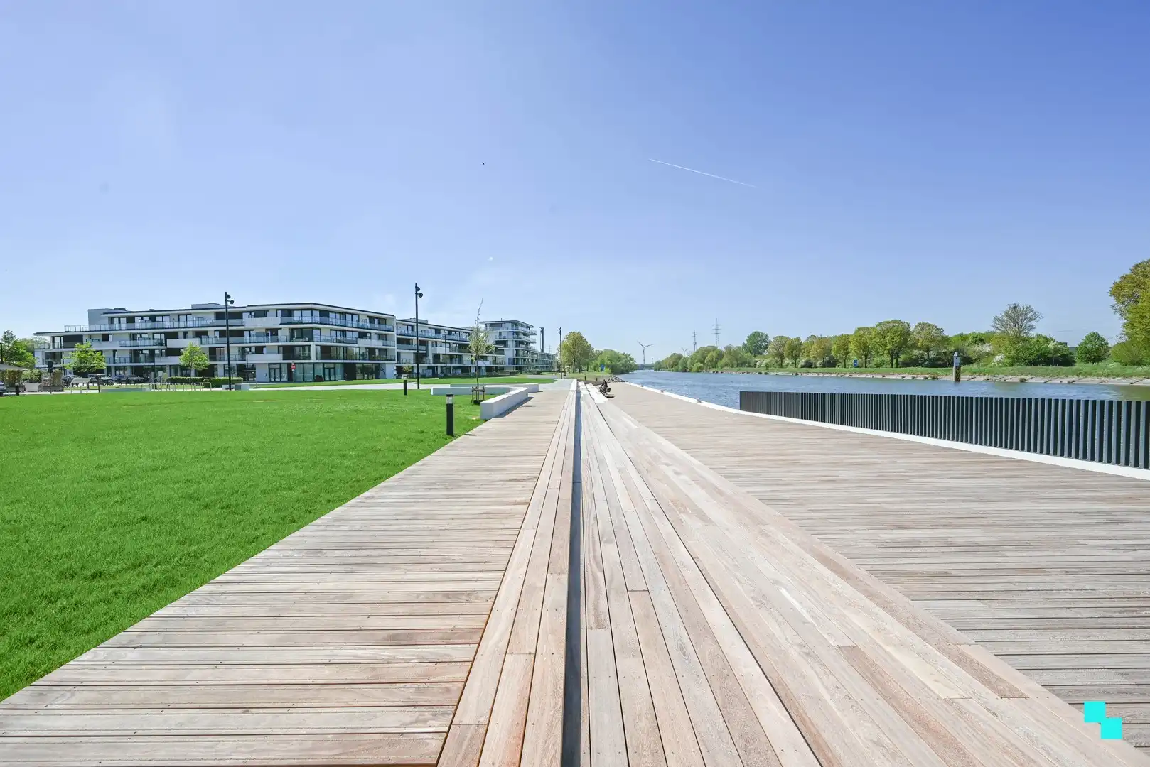 Tweeslaapkamerappartement aan de nieuwe Leieboorden foto 3