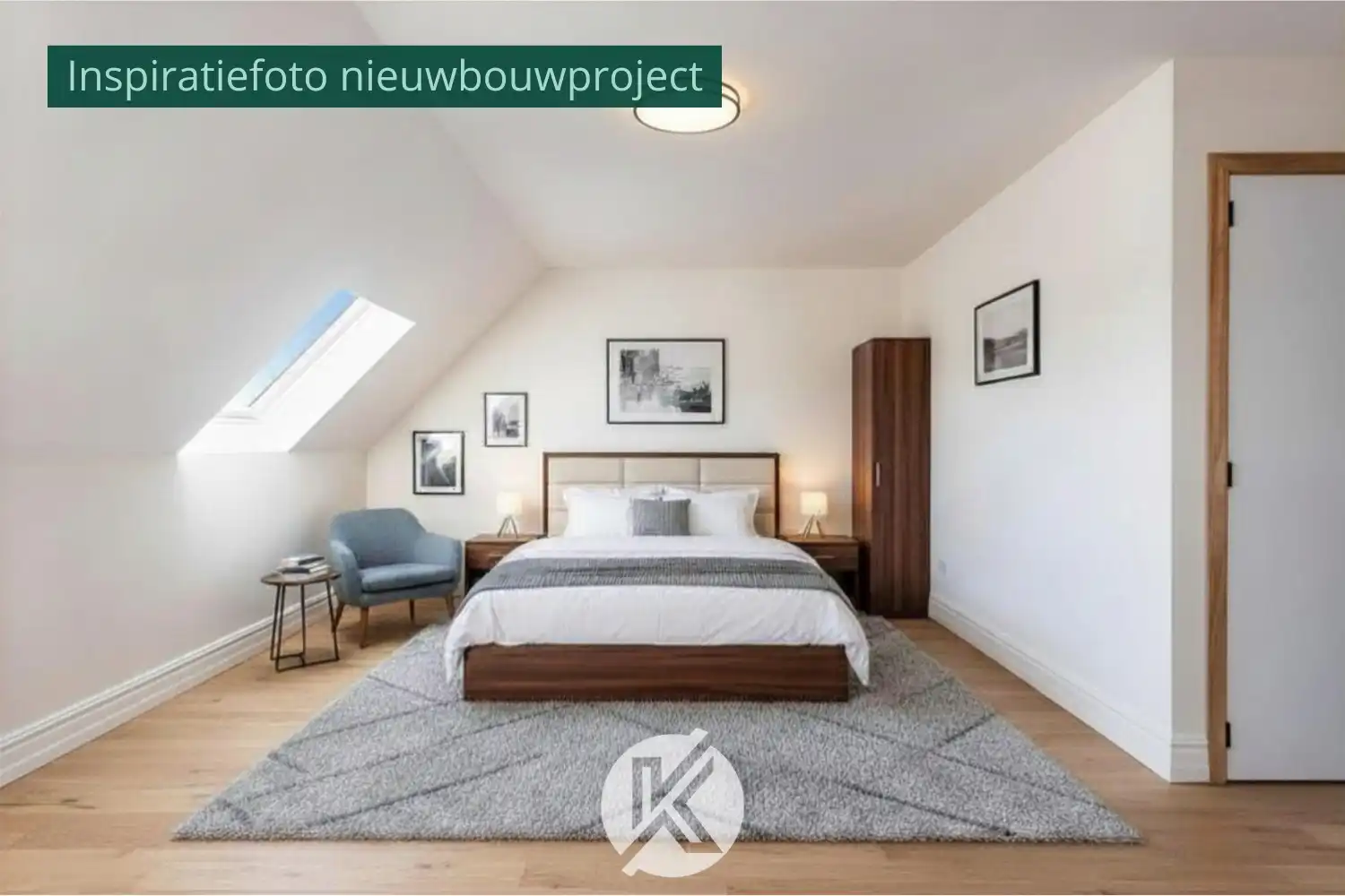 Halfopen nieuwbouwwoning op een rustige ligging foto 17