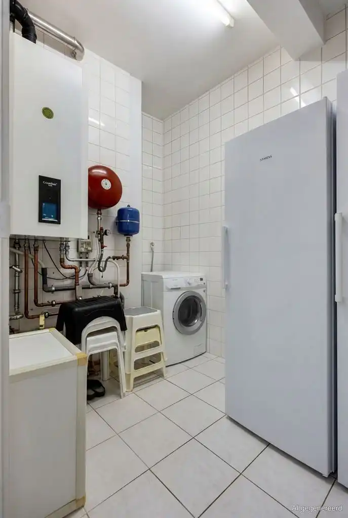 Prachtig, uitzonderlijk ruim appartement met 2 slaapkamers, 3 terrassen en een dubbele inpandige garagebox, gelegen nabij het centrum van Maaseik. foto 8