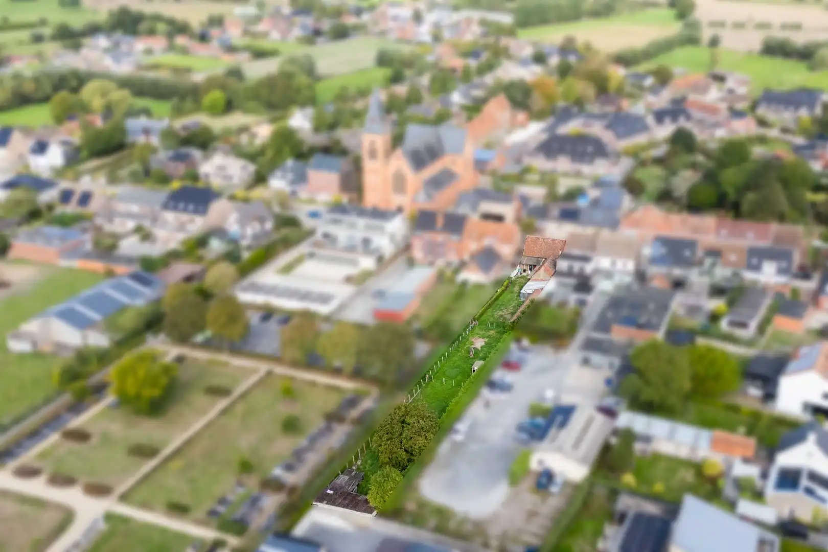 Renovatiepotentieel op een perceel van 1.320 m² in Evergem foto 3