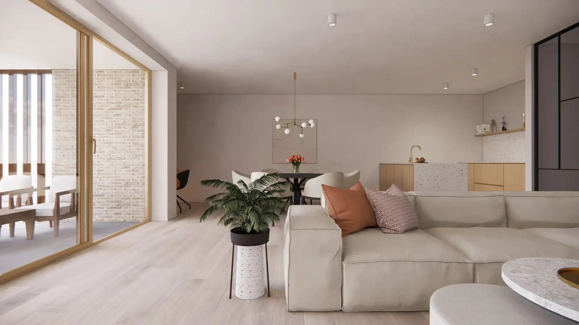 SLECHTS 3 BESCHIKBAAR! 6% BTW - KNAP ARCHITECTURAAL, DOORDACHT NIEUWBOUWPROJECT IN HET CENTRUM VAN KERMT foto 13