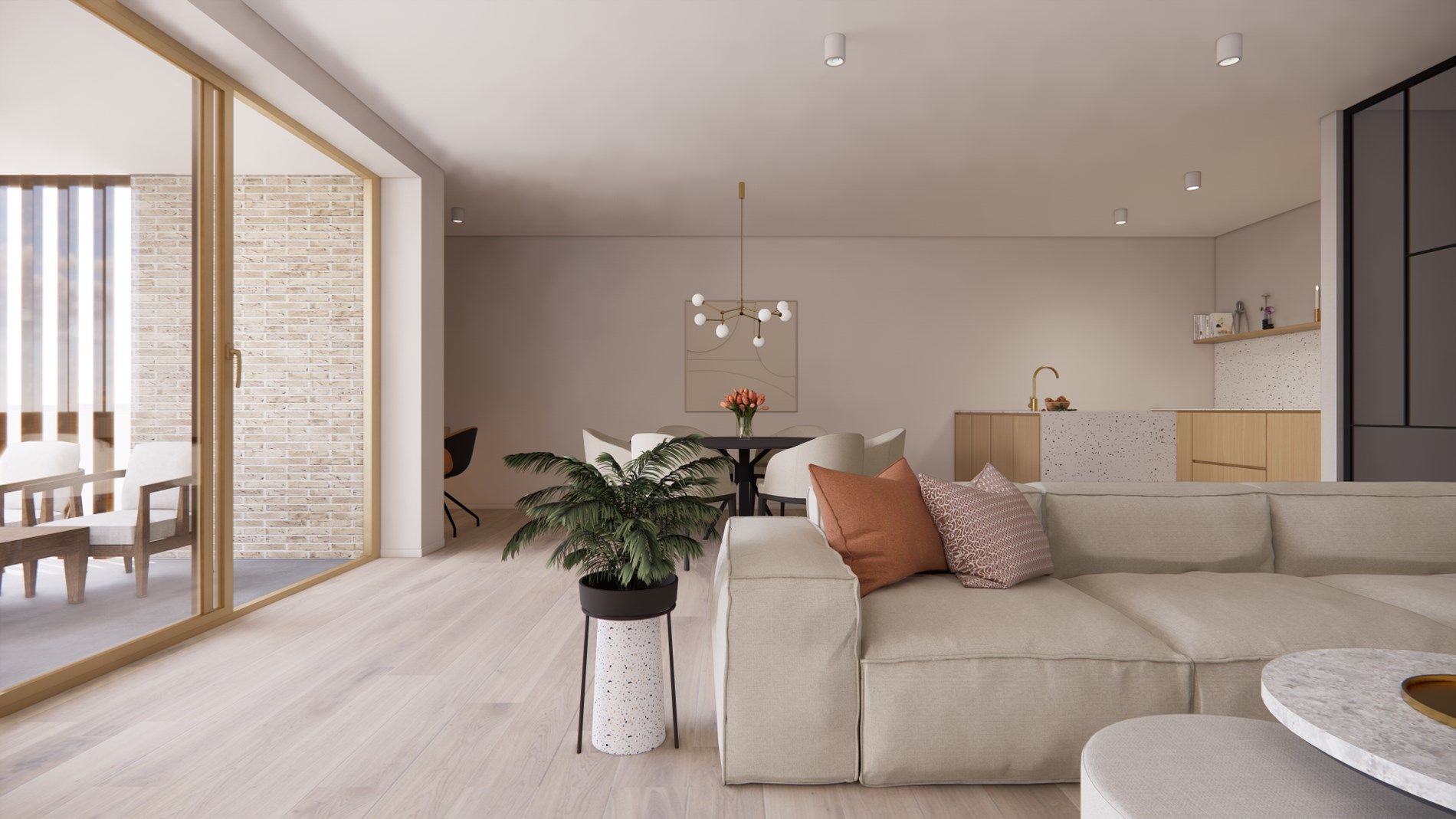 SLECHTS 3 BESCHIKBAAR! 6% BTW - KNAP ARCHITECTURAAL, DOORDACHT NIEUWBOUWPROJECT IN HET CENTRUM VAN KERMT foto 13