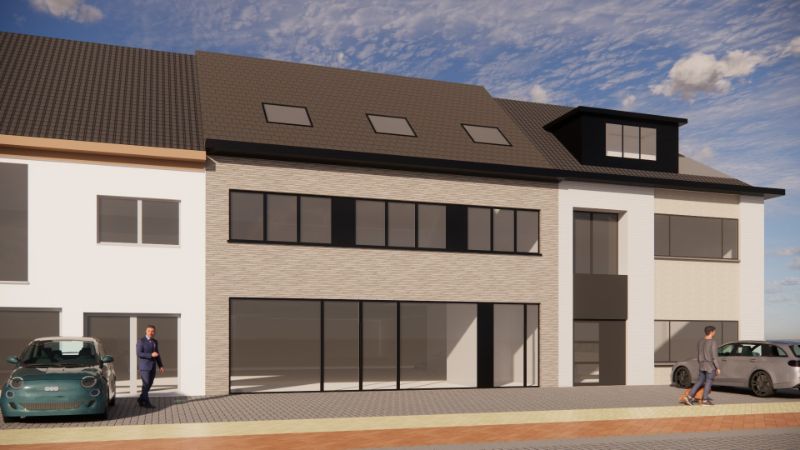 Casco handelsruimte van 398 m² op toplocatie in Merelbeke foto 17