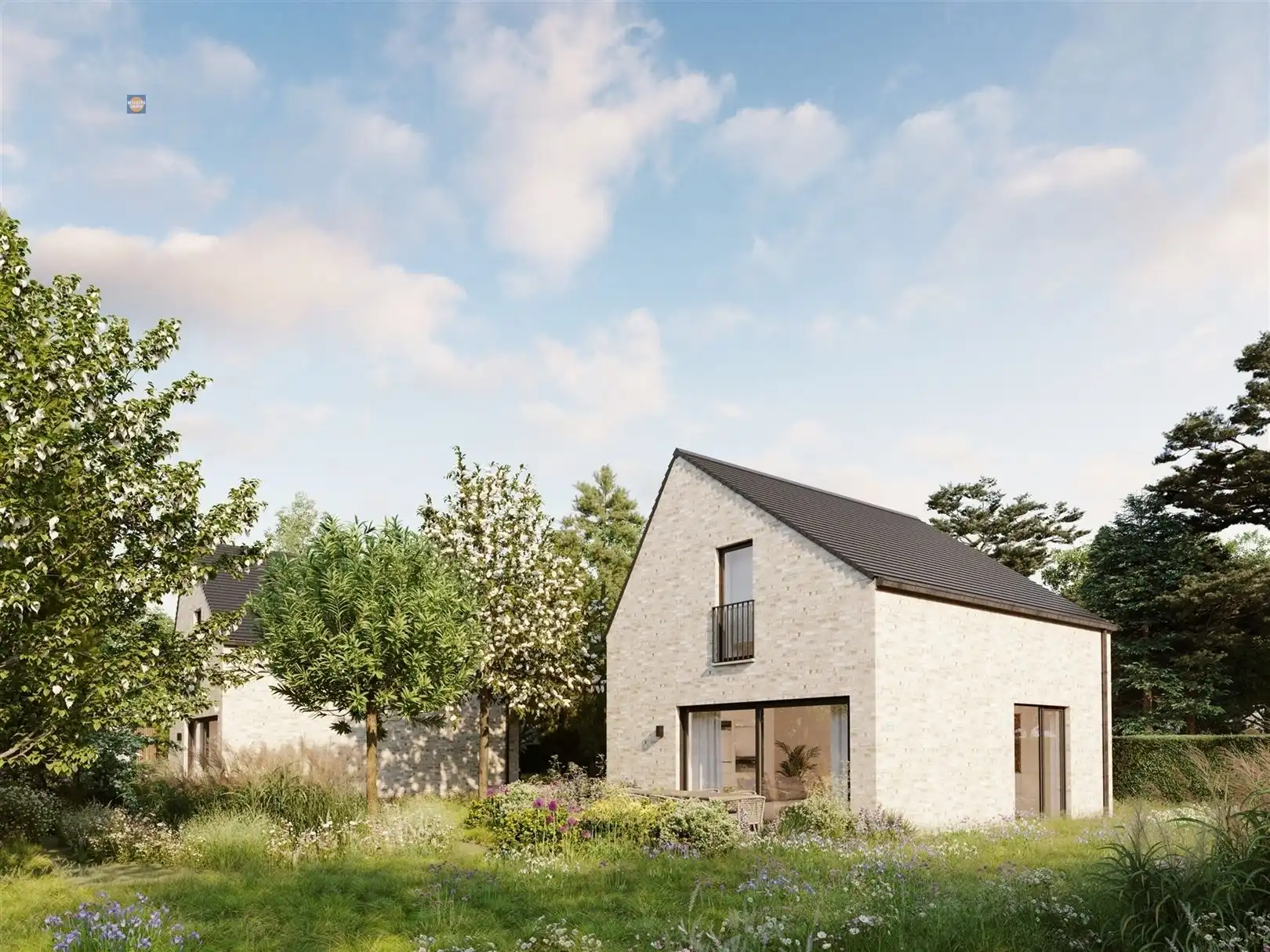 Ruimere natuurwoning met 2 slaapkamers in het groene project Hof ter Heiken foto 6