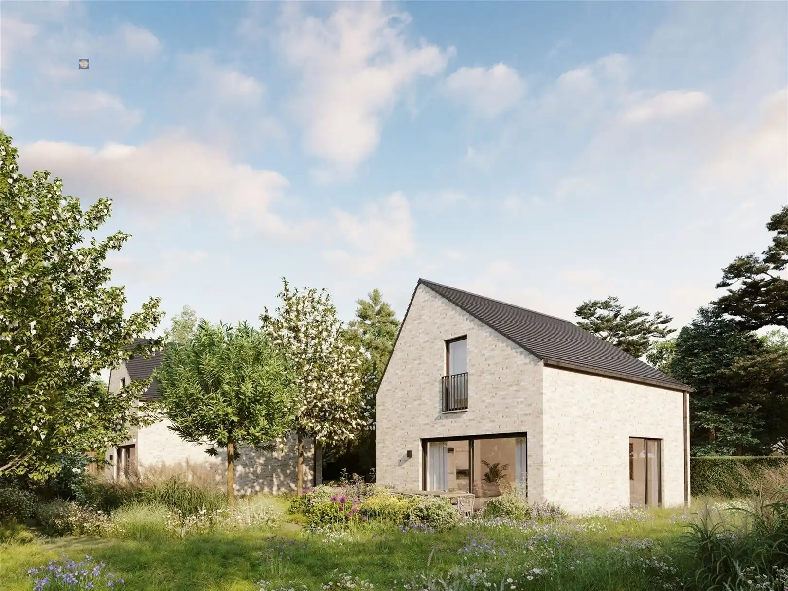 Ruimere natuurwoning met 2 slaapkamers in het groene project Hof ter Heiken foto 6