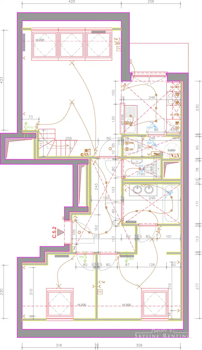  Mooi 2 verdieping appartement + 3K + terras (Europese wijk) foto 15