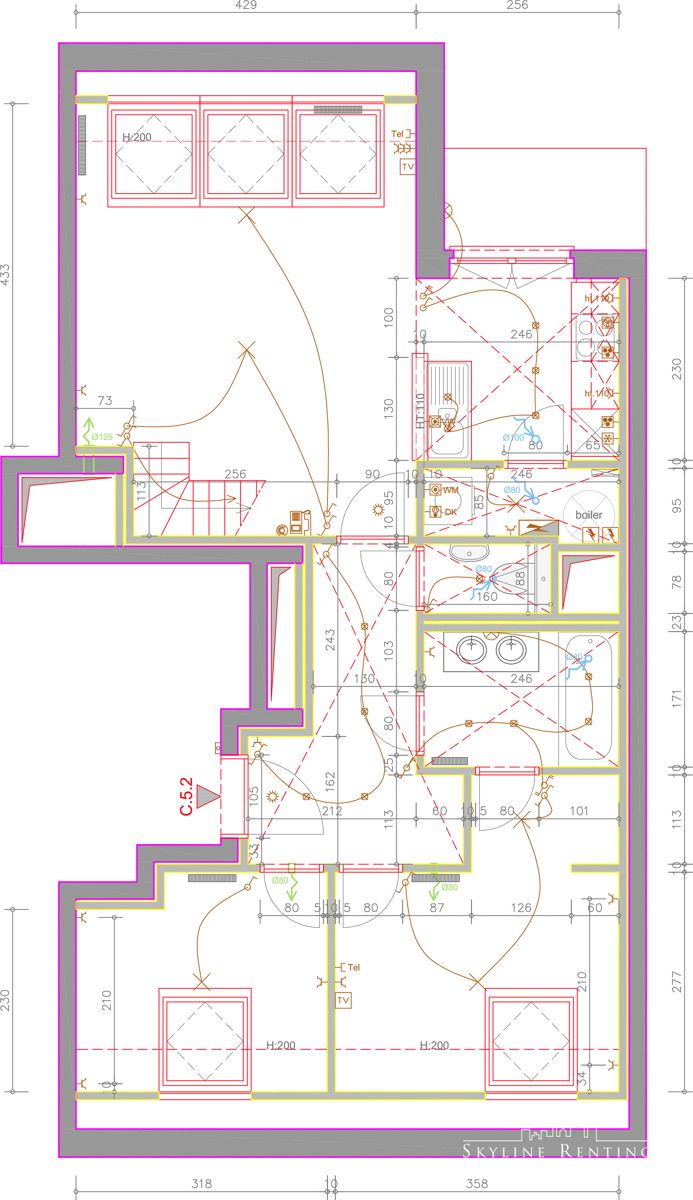  Mooi 2 verdieping appartement + 3K + terras (Europese wijk) foto 15