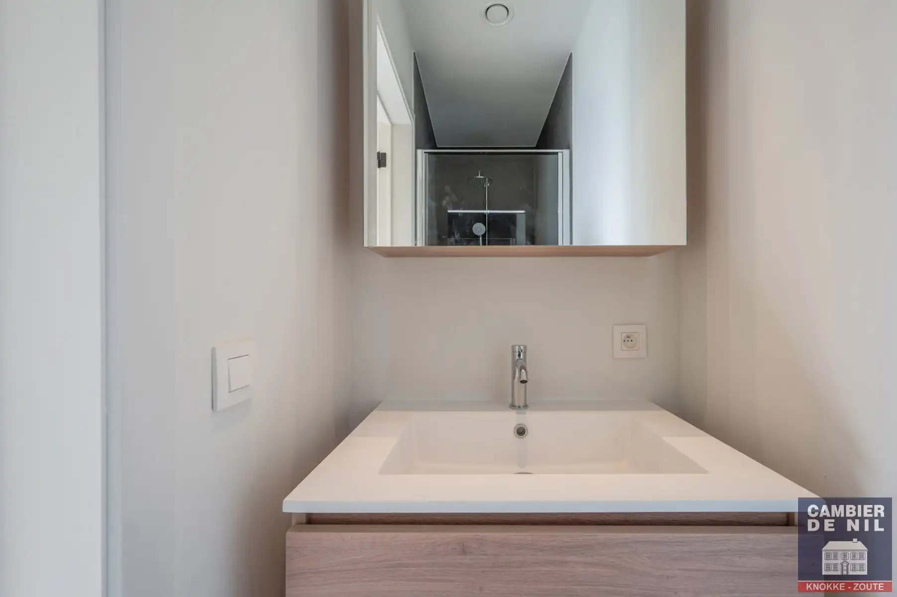 Nieuwbouw - ongemeubelde koppelvilla in rustige,  residentiële wijk te Knokke-Heist  foto 27