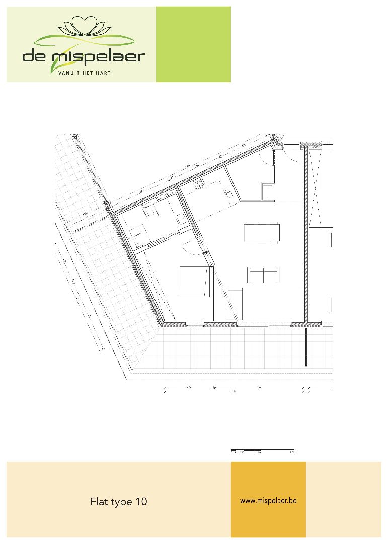 Nieuwbouwappartement van 97,19m² met één slaapkamer foto 10