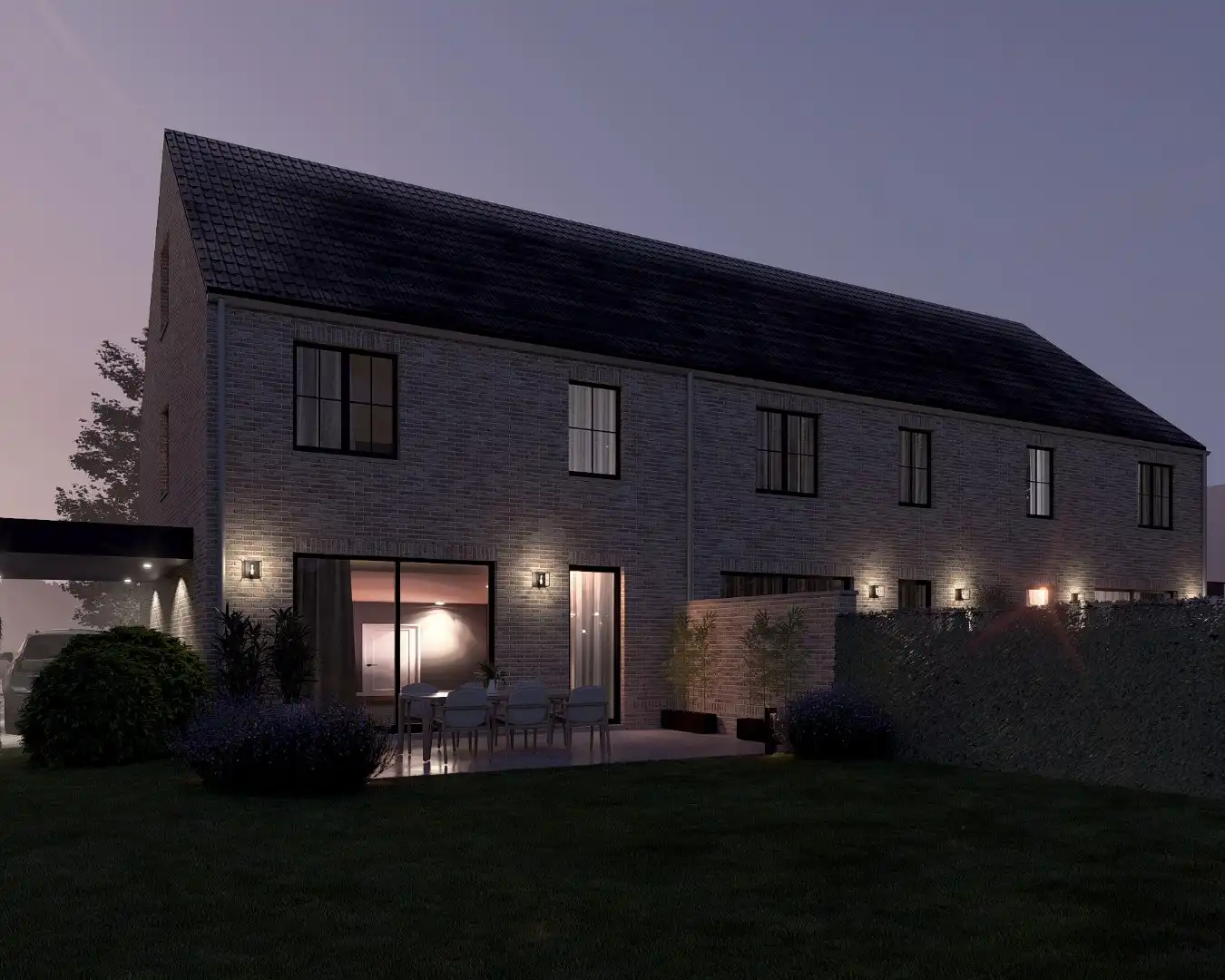 Landelijk project van 3 nieuwbouwwoningen op een rustige locatie te Bree!  foto 14