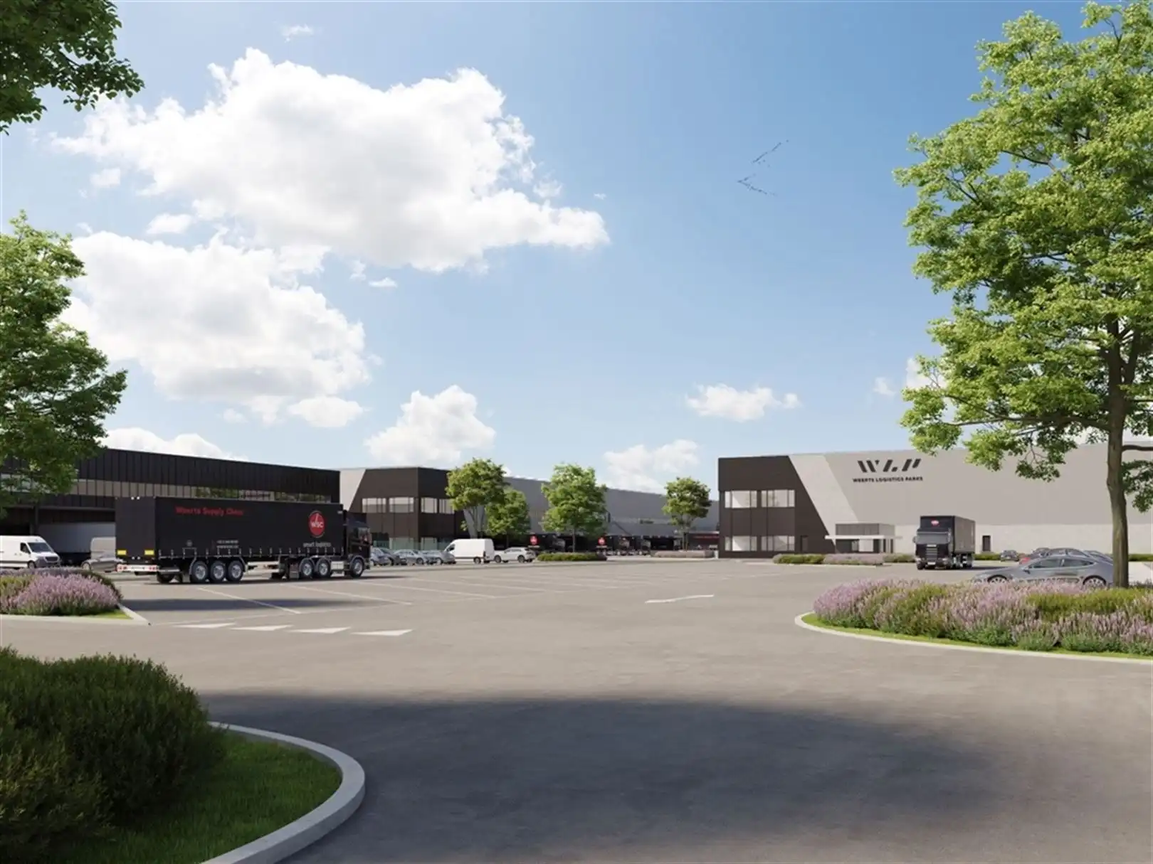 2 nieuwbouw logistieke units met kantoor foto 4