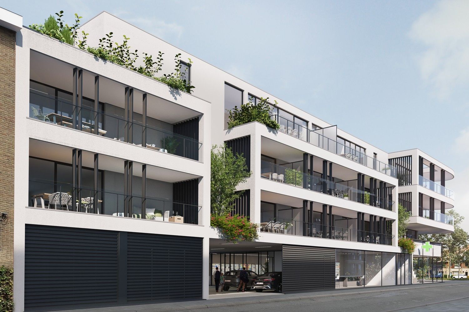 Prachtig 2-slpk. doorzon appartement met 2 terrassen - 94 m2  woonplezier - 21 m² terras ! foto {{pictureIndex}}