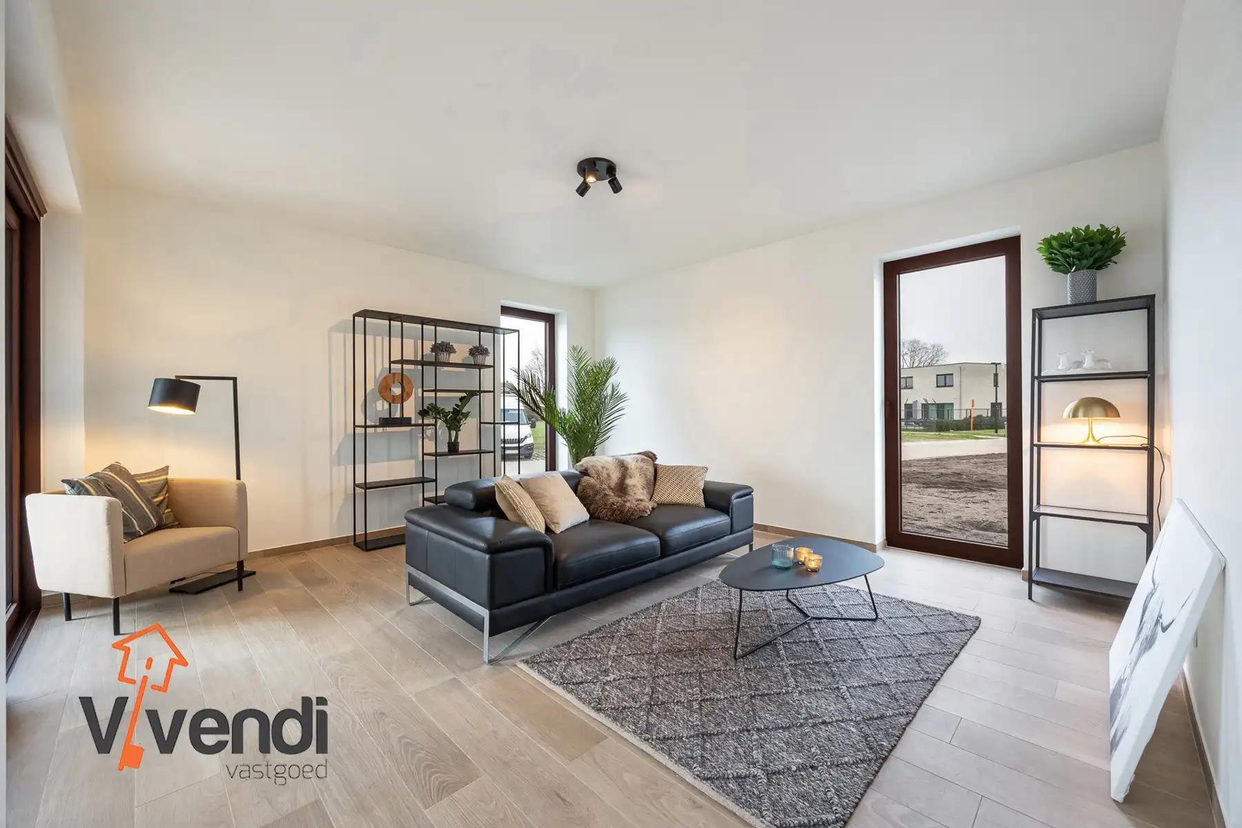 Gelijkvloers appartement van 110m² met 2slpk. foto 9