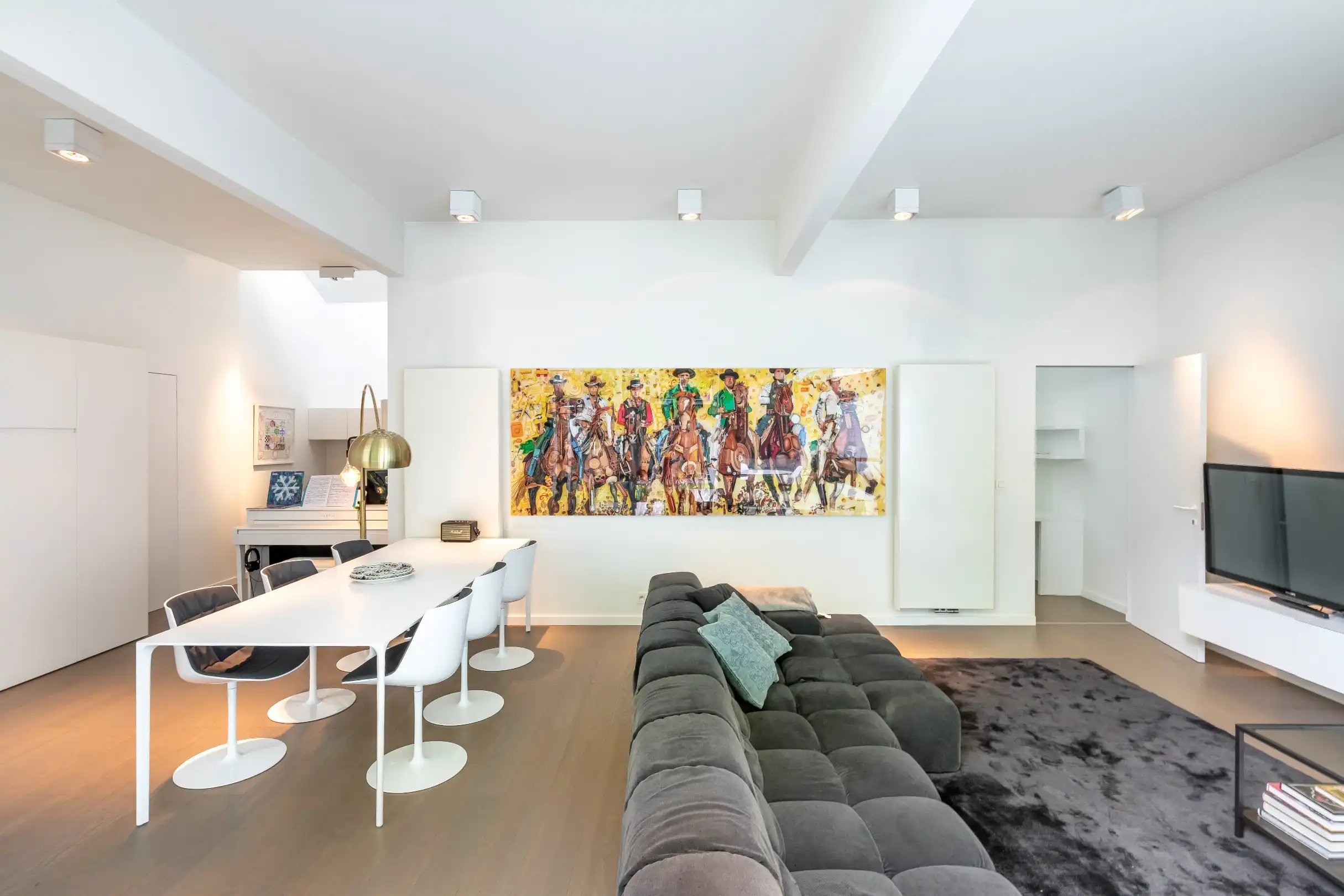 Exclusief gelijkvloers loft appartement met stadstuin in centrum Leuven foto 2