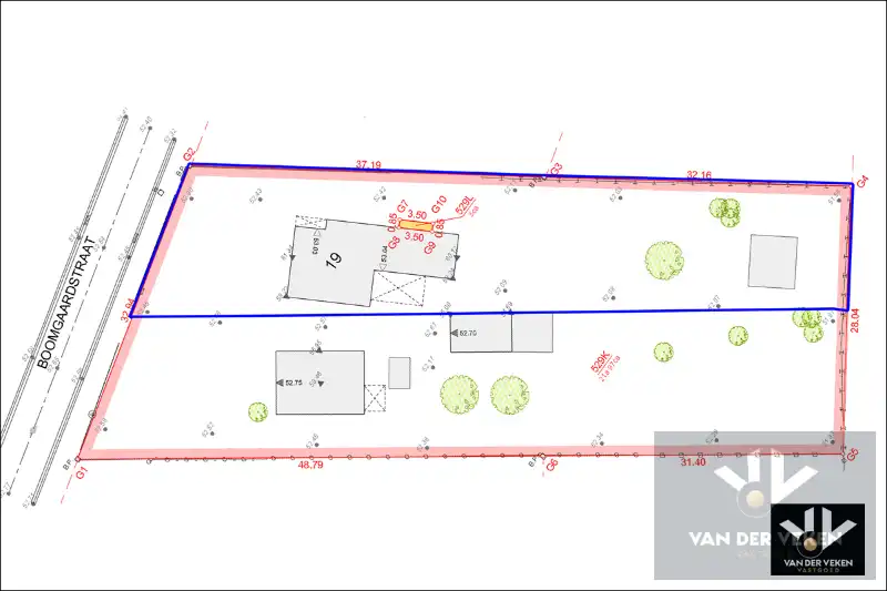 Bouwgrond +- 10 aren (huidige woning wordt afgebroken door de huidige eigenaars) voor open bebouwing op een rustige, maar zeer goed bereikbare locatie in het charmante Diepenbeek foto 11