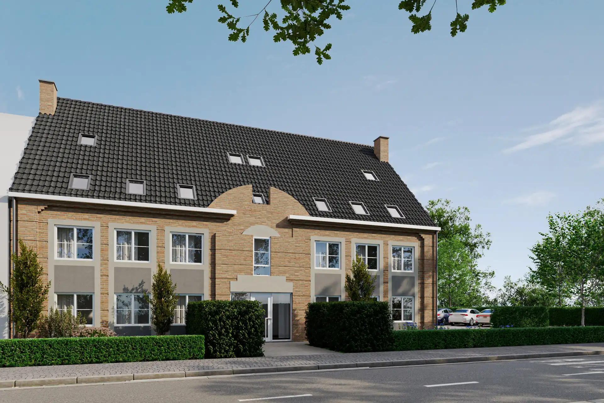 INVESTERINGSPAND VAN 14 VERHUURDE STUDIO'S/APPARTEMENTEN TE LANAKEN. foto 2