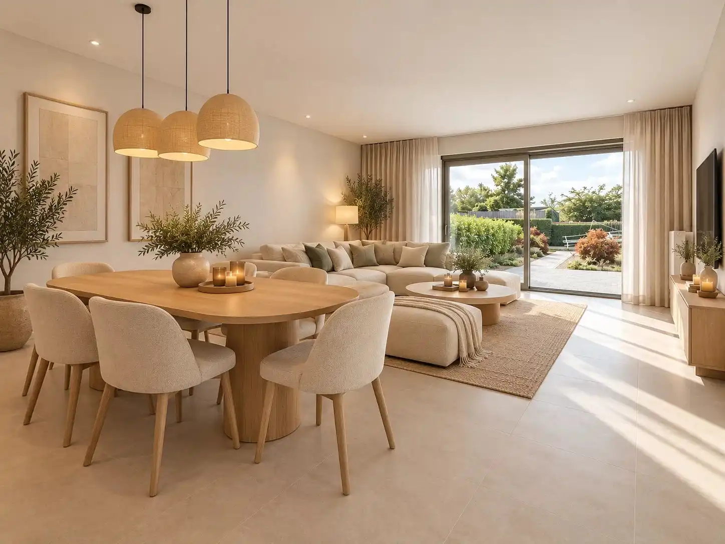 Luxueus en modern afgewerkt gelijkvloers appartement met tuin en 1 slaapkamer. foto 7