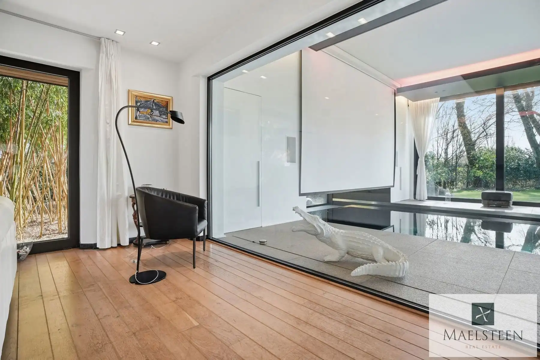 Villa met binnenzwembad op 2.045 m² Sint-Idesbald (Koksijde) foto 15