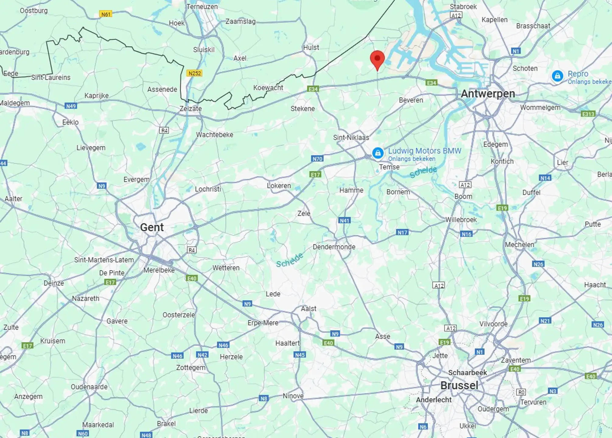 Te huur: ca 330m² magazijnruimte te Verrebroek foto 8