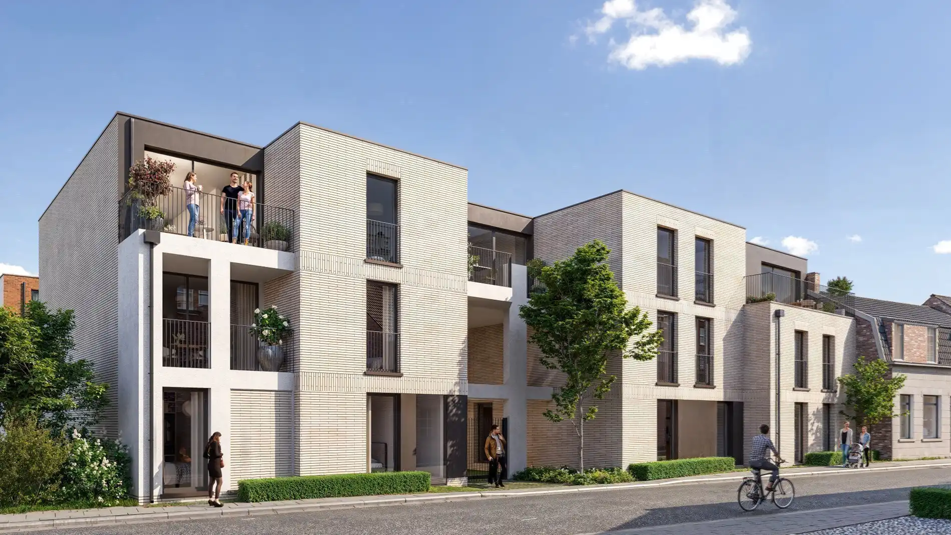 2e VERDIEP - Nieuwbouw PENTHOUSE - 2 terrassen & 2 grote kamers ! foto 3