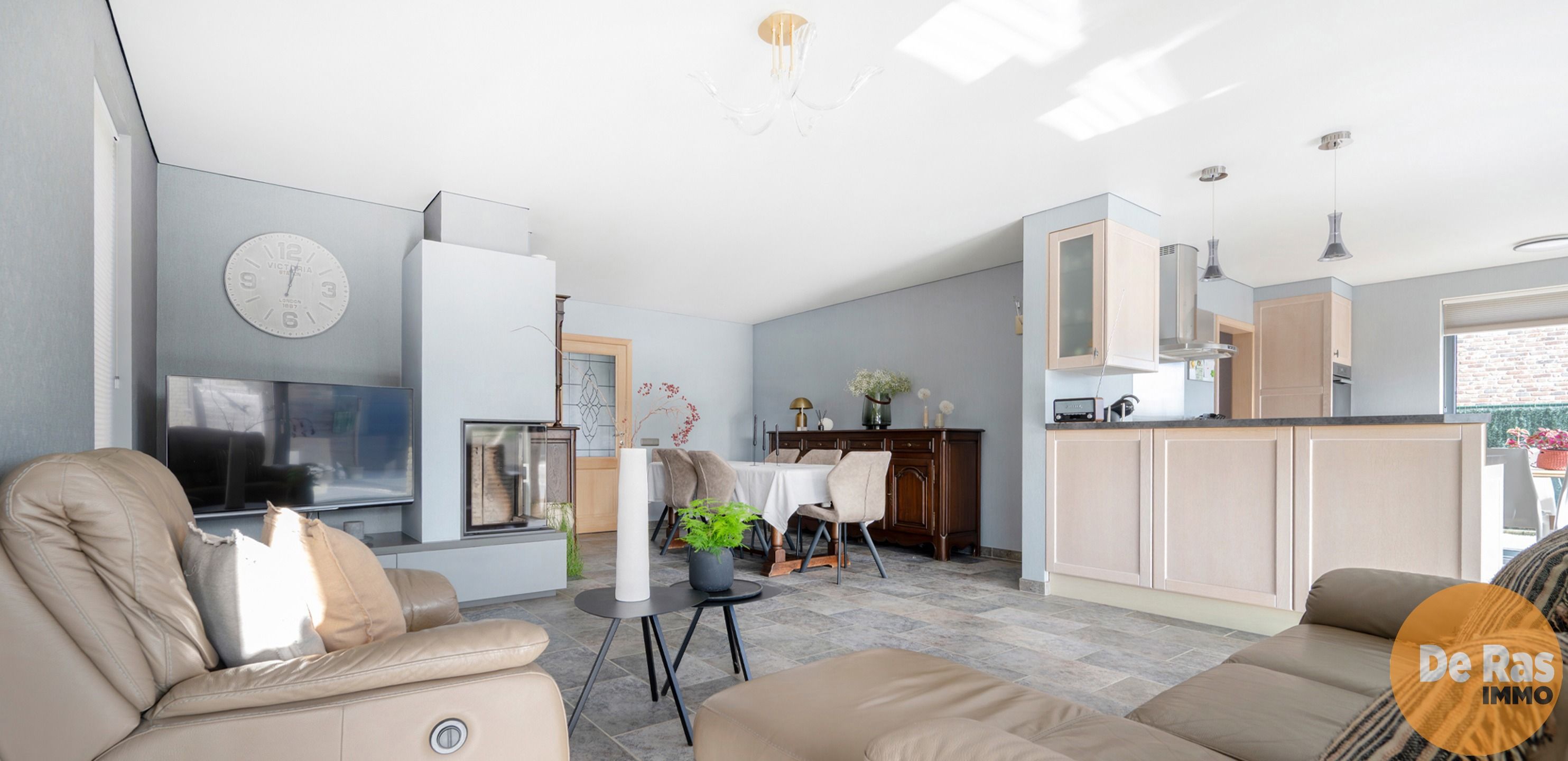 ZWALM -Recente OB met 4slp, 2 garages en tuin met open zicht foto 6