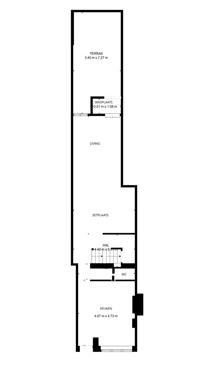 Prachtig gerenoveerde stadswoning met 4 slpks - 2 bdks+ koer foto 18