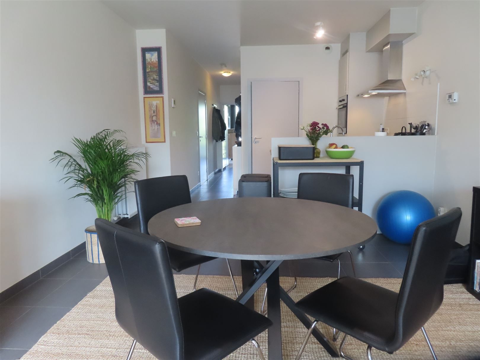 Appartement met één slaapkamer en terras op Belgiëlei! foto 6