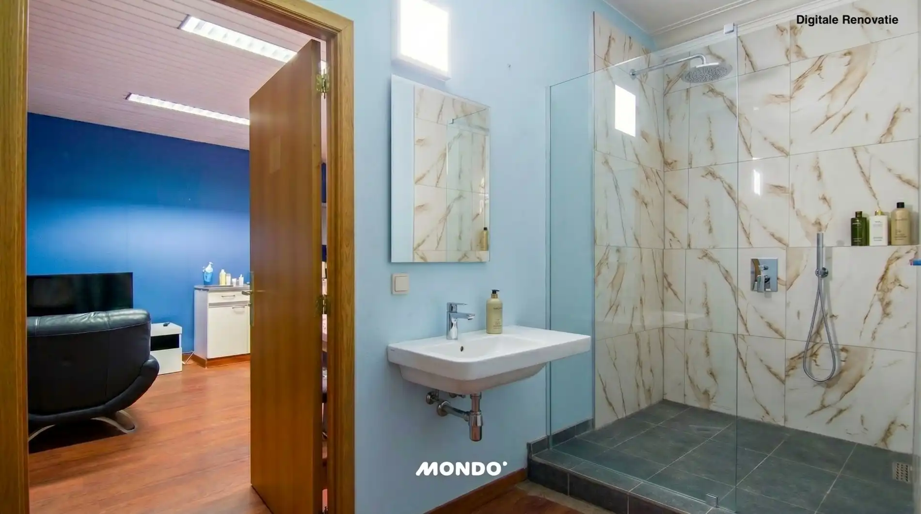 Commercieel gelegen opbrengsteigendom met handelsgelijkvloers, appartement en studio in het centrum van Willebroek! foto 23