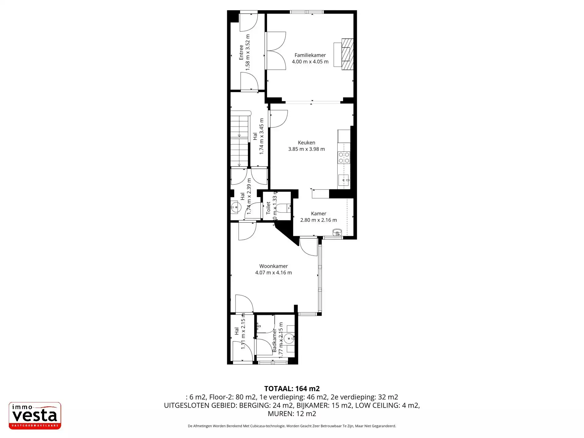Goed gelegen, energetisch gerenoveerde stadwoning foto 27