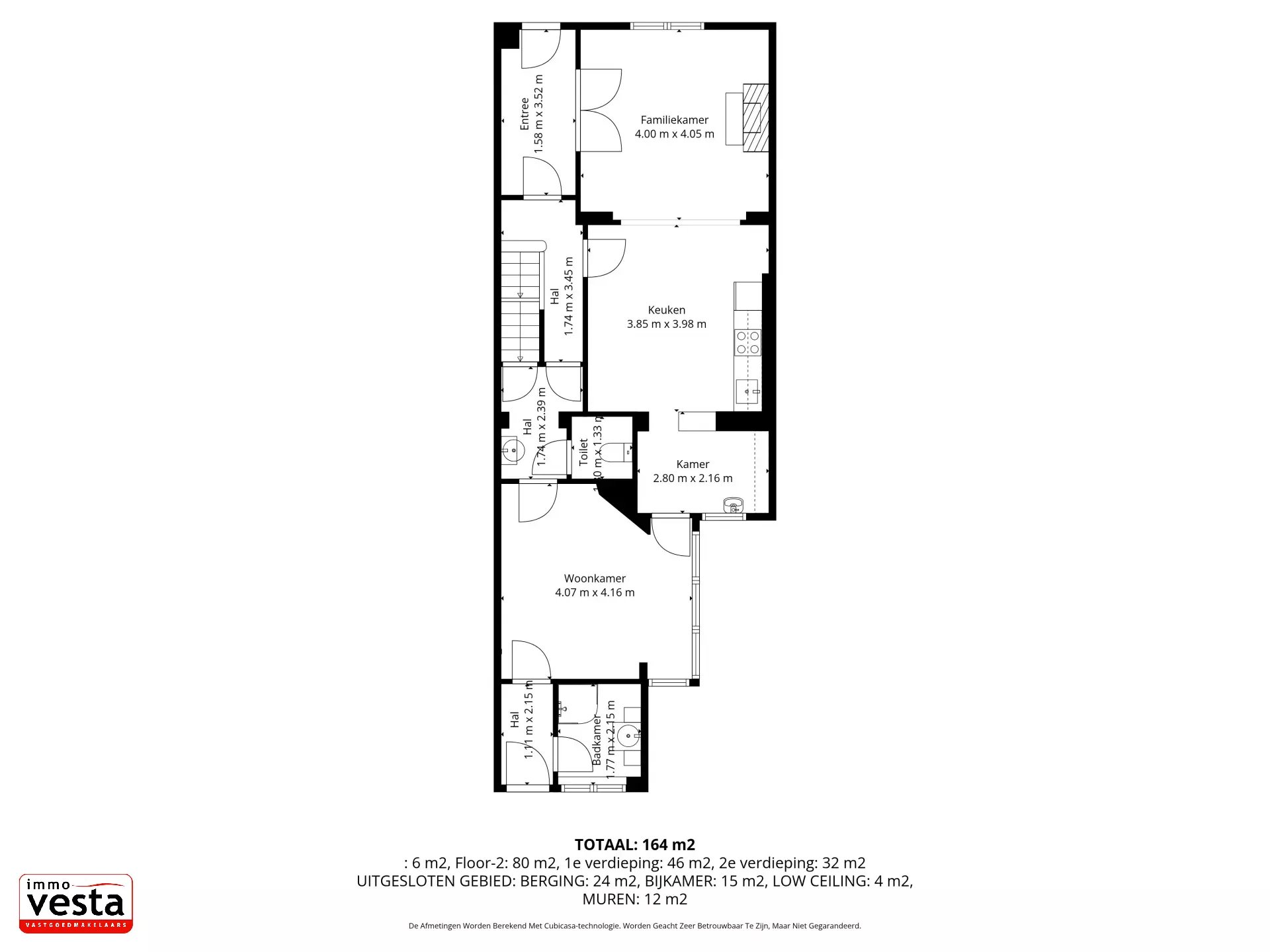 Goed gelegen, energetisch gerenoveerde stadwoning foto 27
