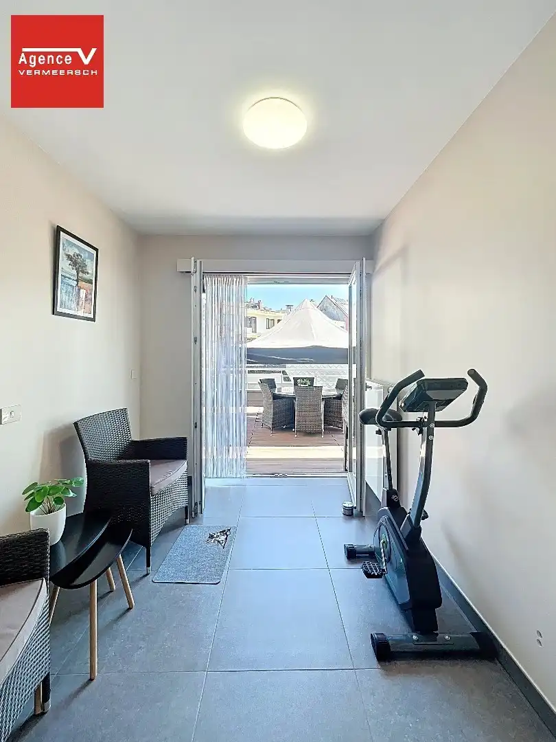 Prachtig  3-slkr appartement met ongezien terras(53m²) nabij Leopoldpark.  foto 21