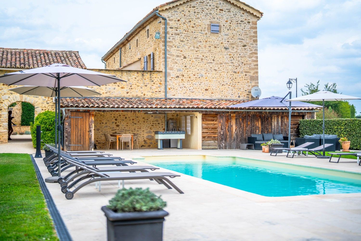 "Le Mas Des Trois Anges: authentieke 18e-eeuwse mas met luxe gîtes en verwarmd zwembad in het hart van de Provence" foto 3