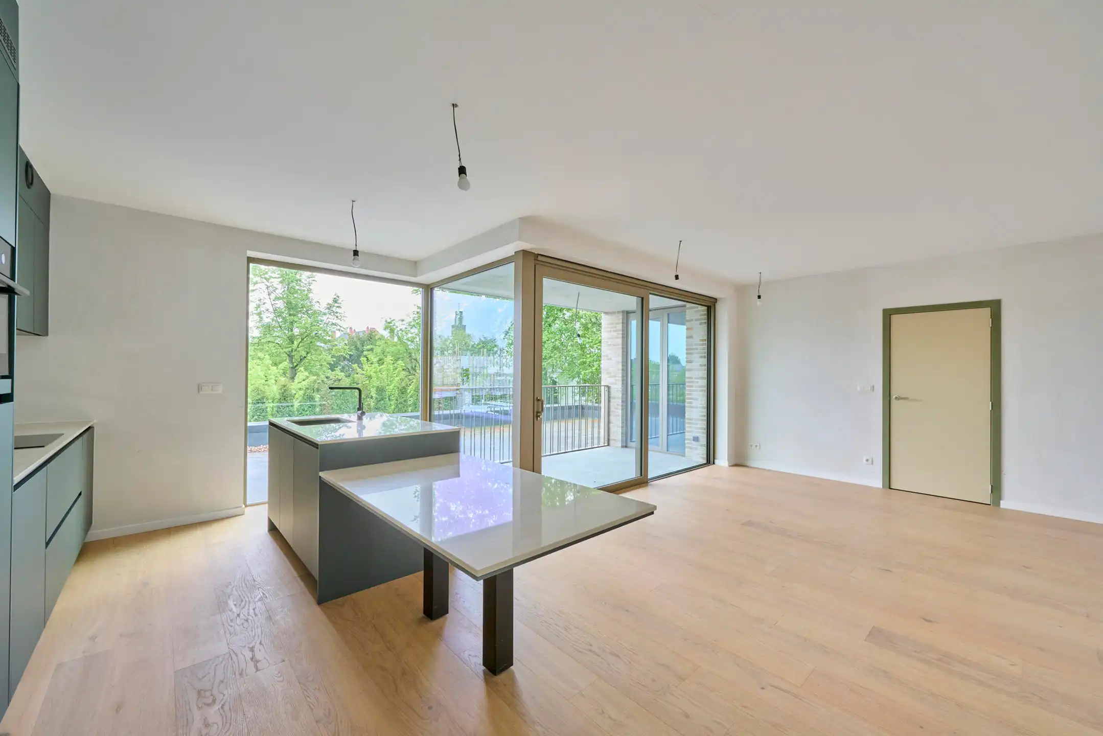NIEUWBOUWAPPARTEMENT 1ste  verdieping  1 Slaapkamer + terras foto 4
