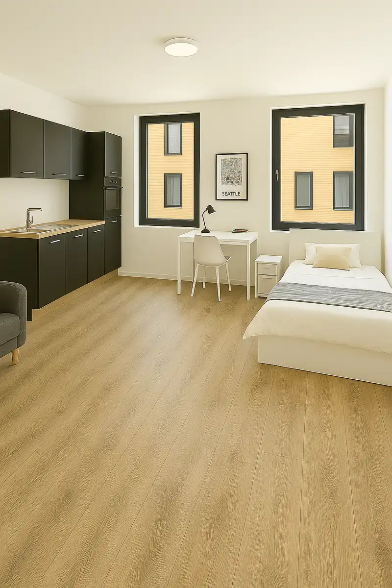 Studio te koop in residentie Lux! foto {{pictureIndex}}